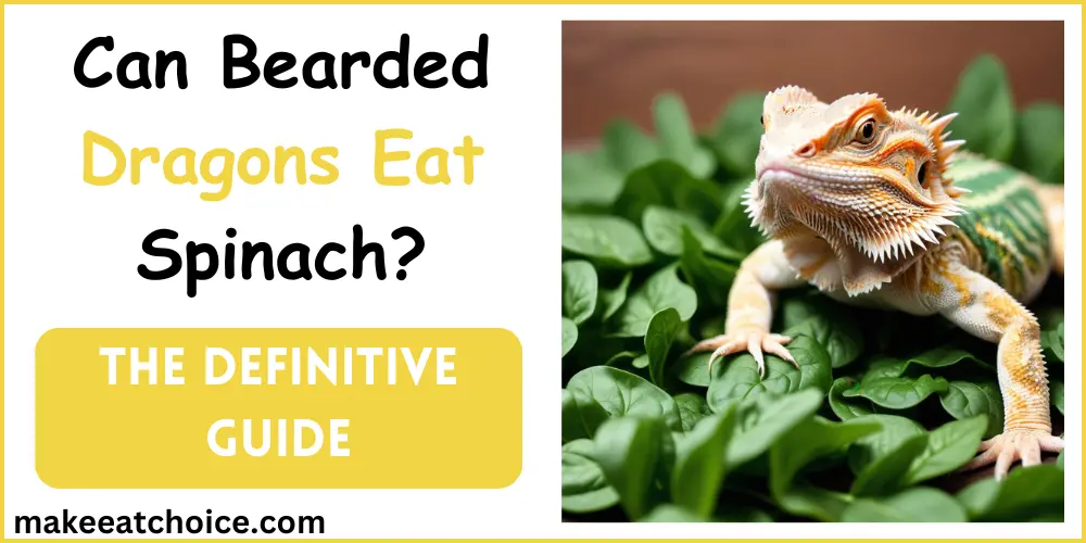 can bearded dragons eat spinach